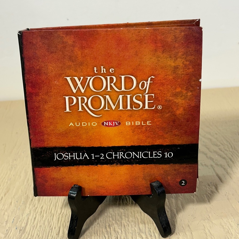 The Word of Promise Audio Bible NKJV Joshua 1-2 Chronicles 17-32 CD Set T Nelson